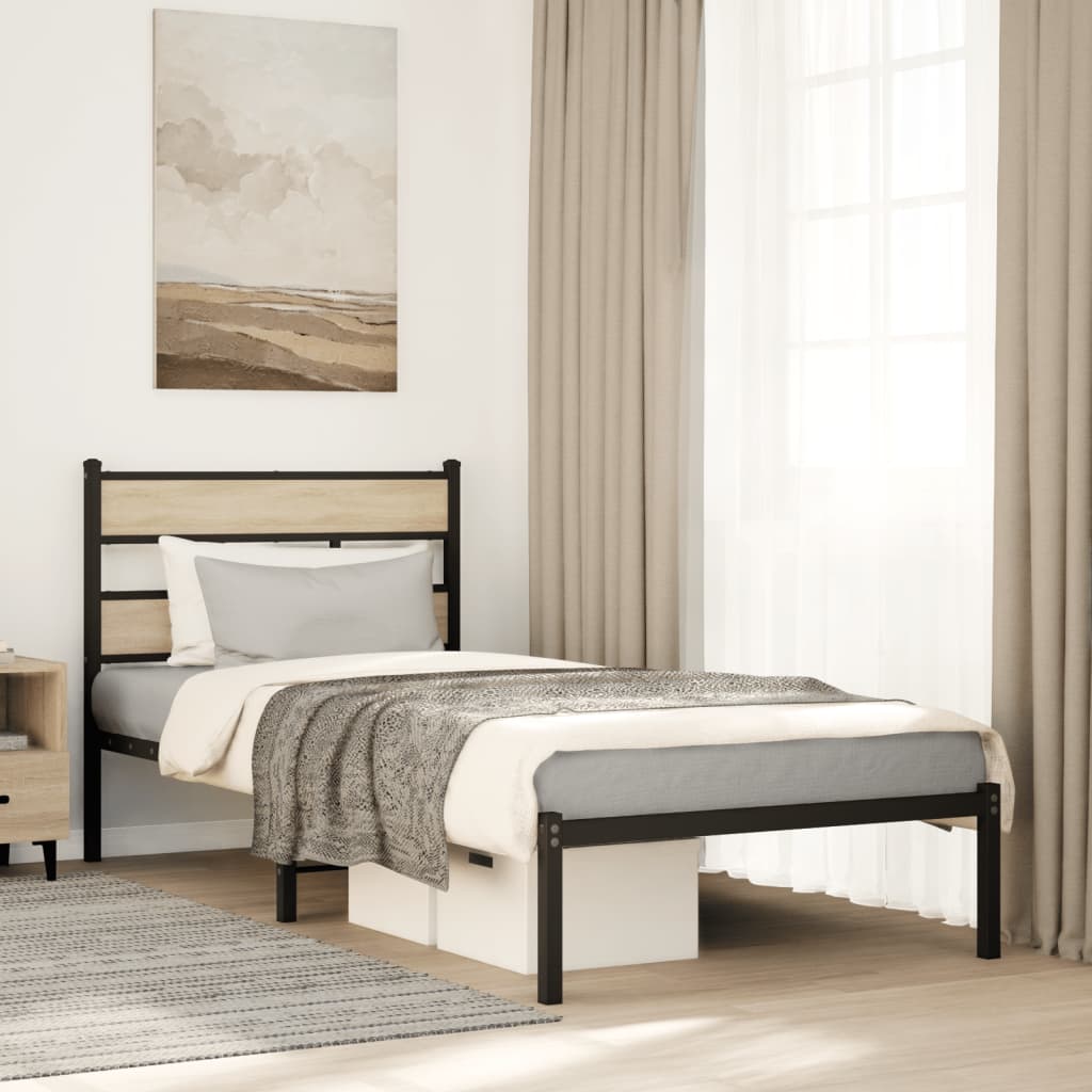 Bedframe Zonder Matras Metaal Kleurig