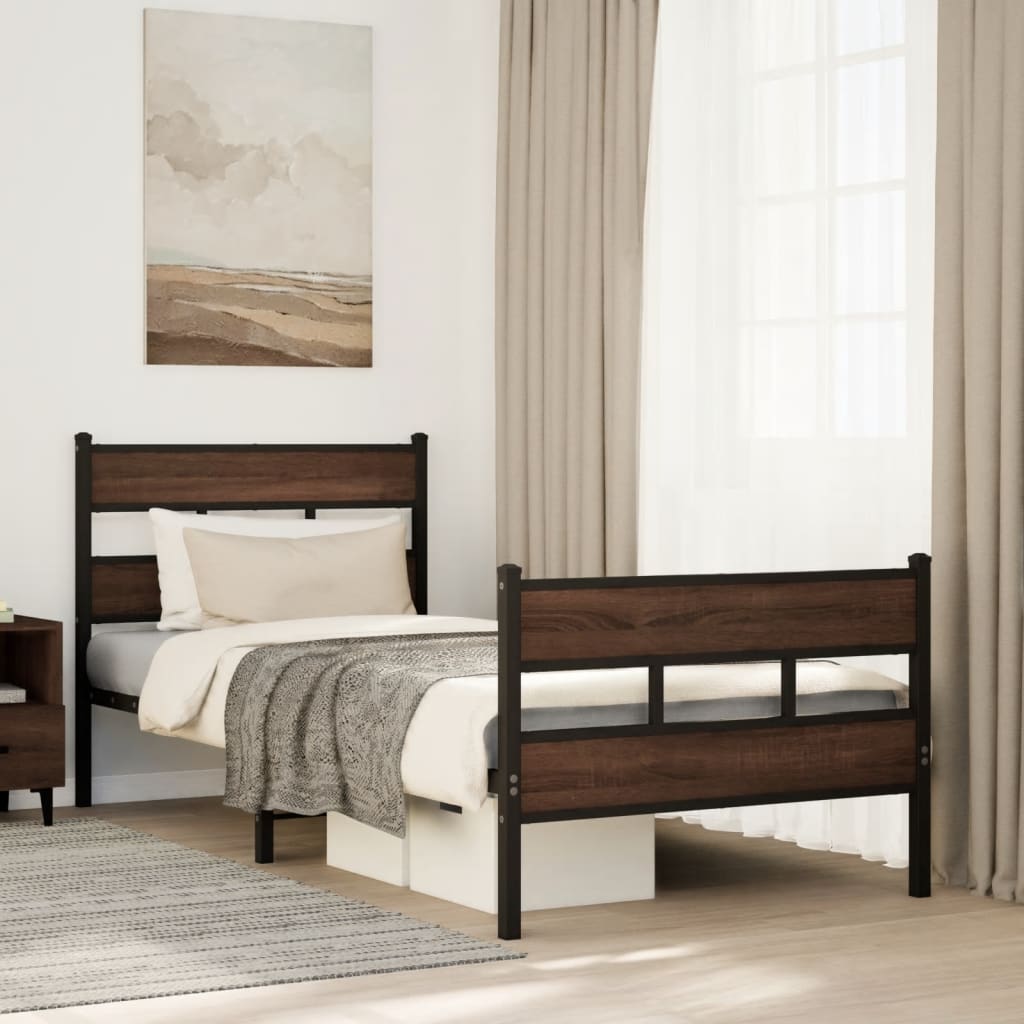 Bedframe Zonder Matras Metaal Kleurig