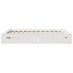Bedframe Zonder Matras Massief Grenenhout