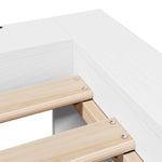 Bedframe Zonder Matras Massief Grenenhout