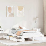 Bedframe Zonder Matras Massief Grenenhout
