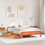 Bedframe Zonder Matras Massief Grenenhout