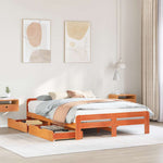 Bedframe Zonder Matras Massief Grenenhout