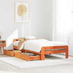Bedframe Zonder Matras Massief Grenenhout