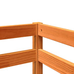 Kinderhoogslaper Met Gordijnen Grenenhout