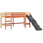 Kinderhoogslaper Met Toren Massief Grenenhout