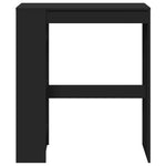 Bartafel Met Rekken 90X40X103,5 Cm Bewerkt Hout