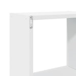 Wandkast 78X18X71 Cm Bewerkt Hout