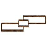 Wandkast 158X18X53 Cm Bewerkt Hout Kleurig