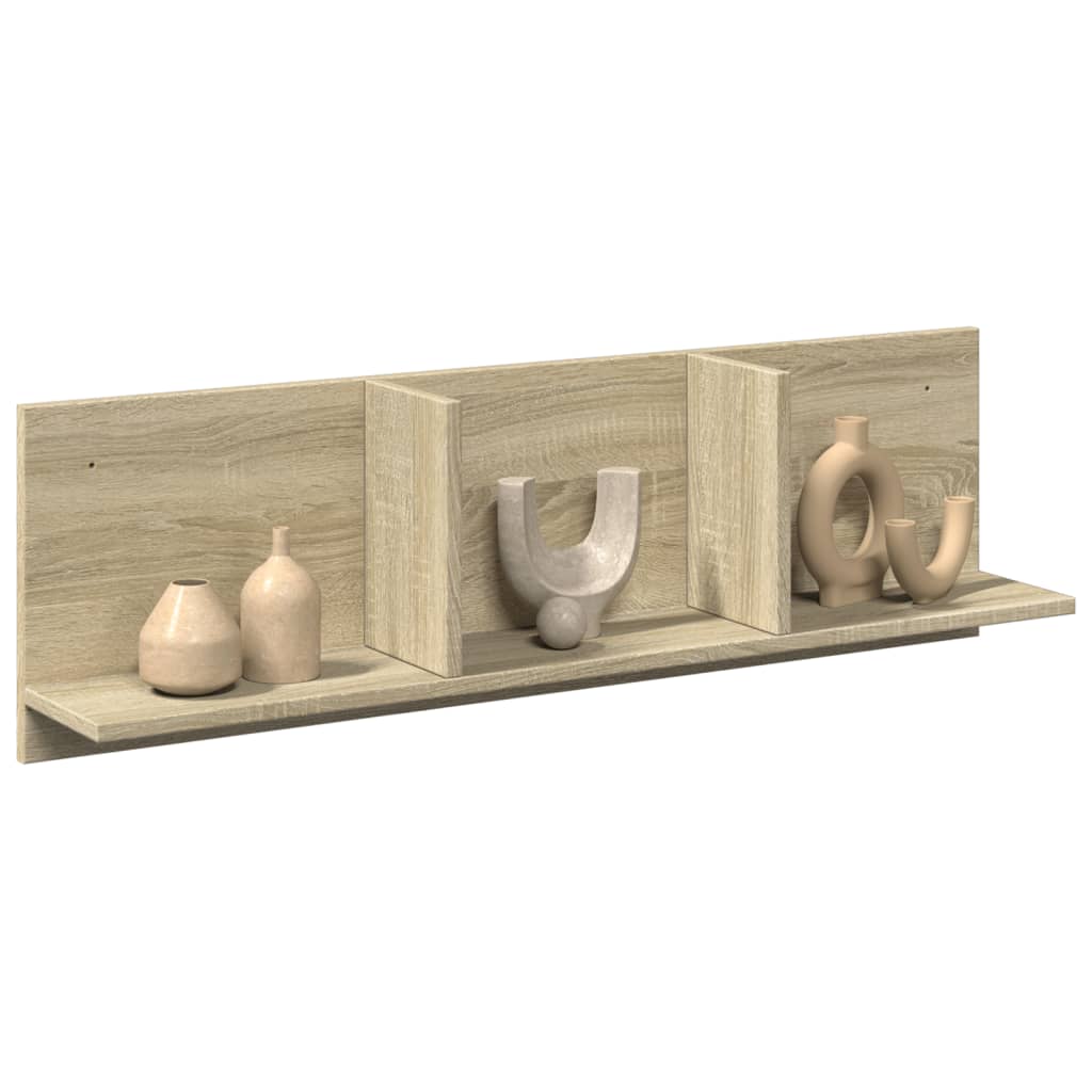 Wandkast 70X16,5X30 Cm Bewerkt Hout