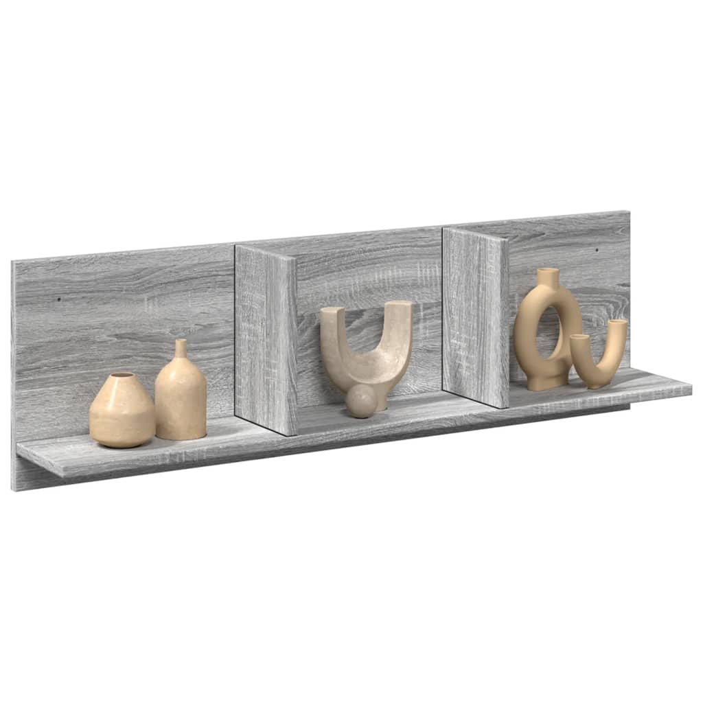 Wandkast 70X16,5X30 Cm Bewerkt Hout