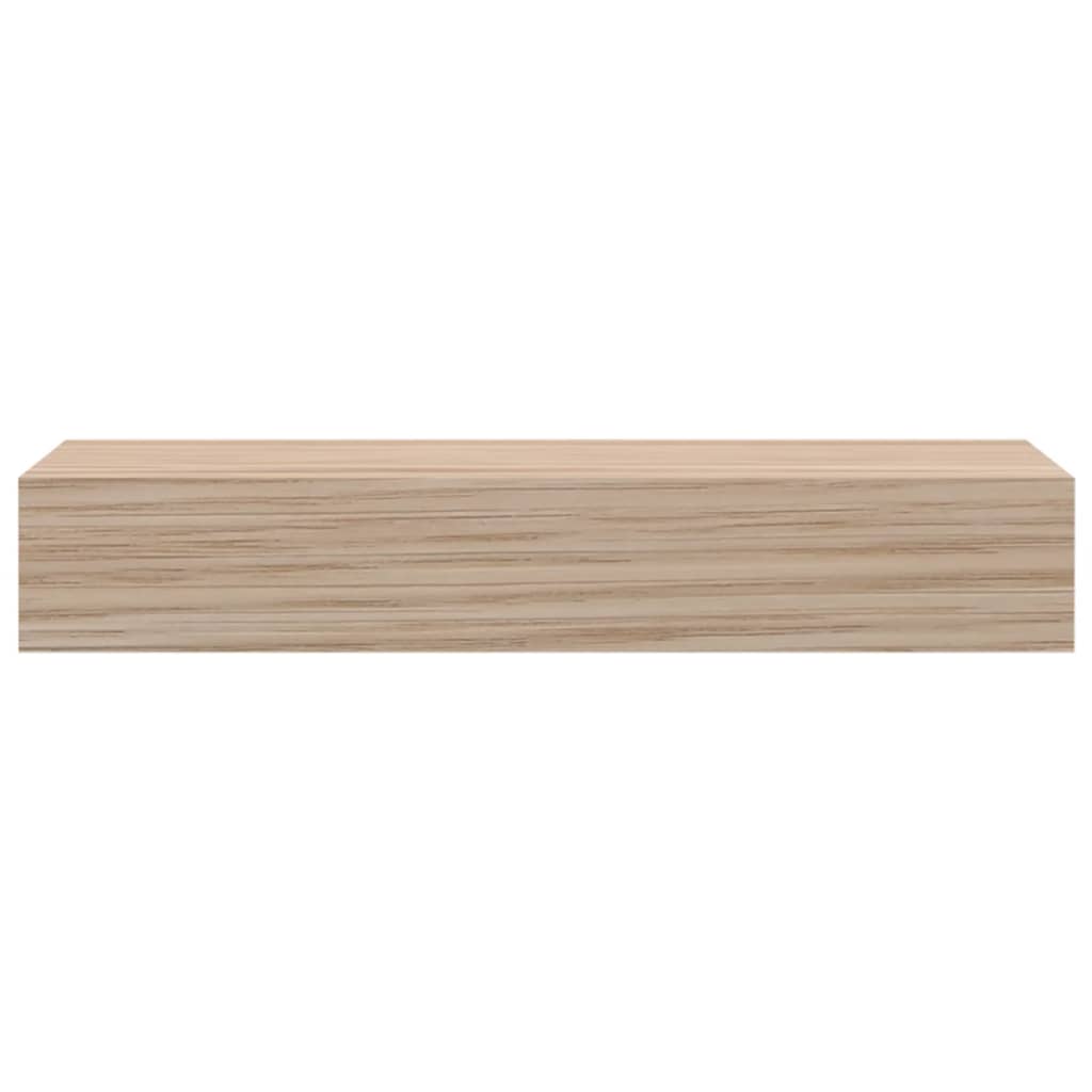 Wandschapppen 23X23,5X4 Cm Bewerkt Hout