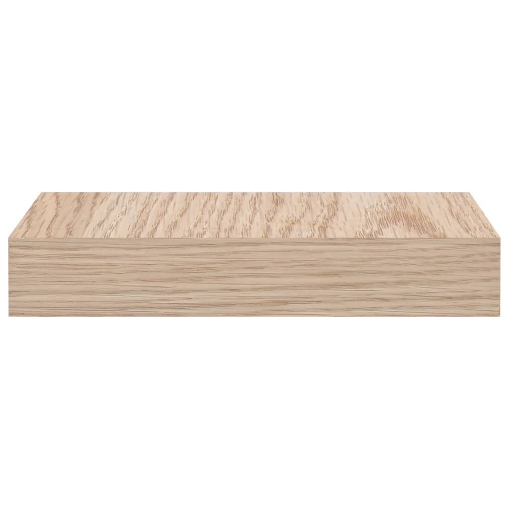 Wandschapppen 23X23,5X4 Cm Bewerkt Hout