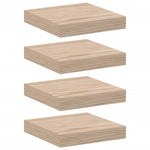 Wandschappen 23X23,5X4 Cm Bewerkt Hout