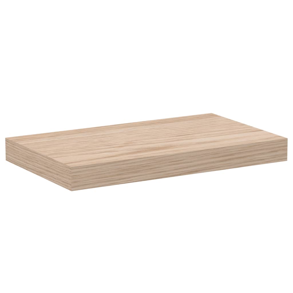 Wandschap 40X23,5X4 Cm Bewerkt Hout