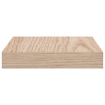 Wandschap 40X23,5X4 Cm Bewerkt Hout