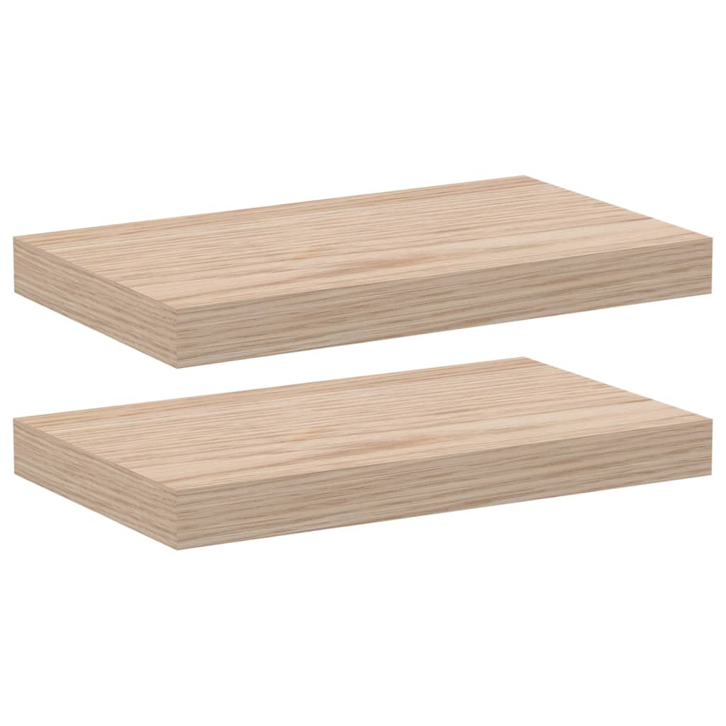 Wandschapppen 40X23,5X4 Cm Bewerkt Hout