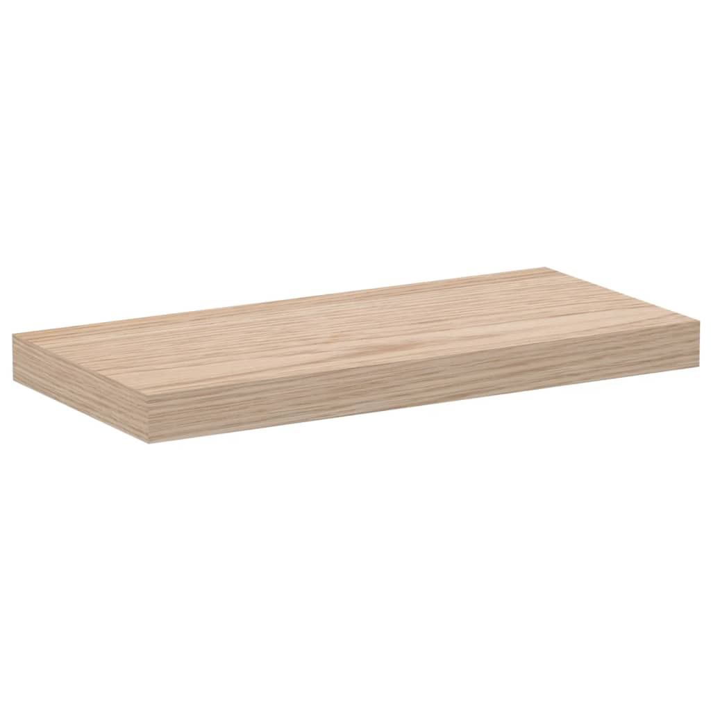 Wandschap 50X23,5X4 Cm Bewerkt Hout