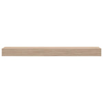 Wandschapppen 50X23,5X4 Cm Bewerkt Hout