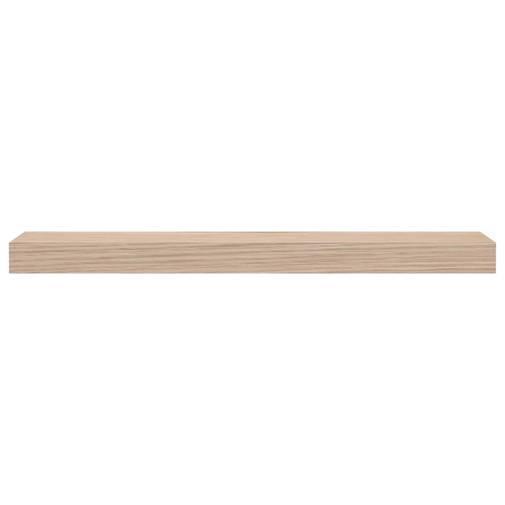 Wandschapppen 60X23,5X4 Cm Bewerkt Hout