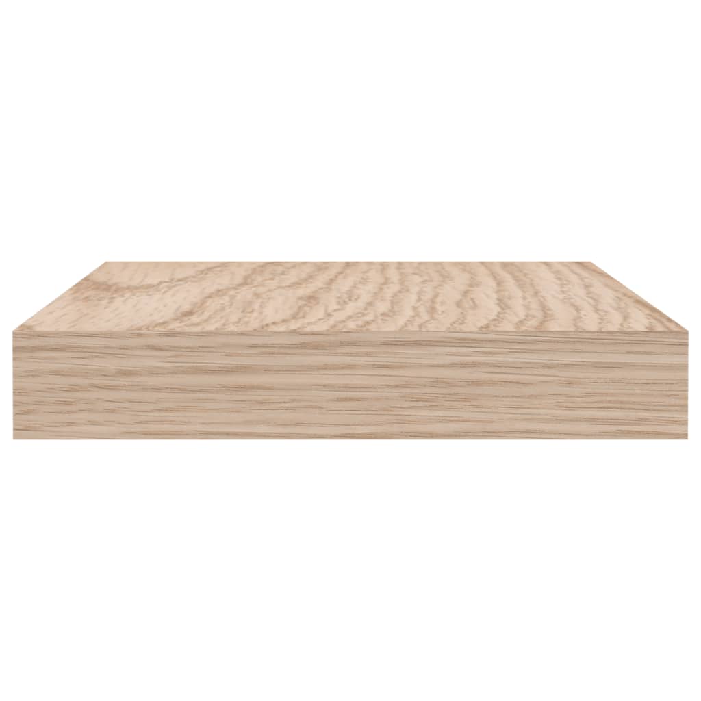 Wandschapppen 60X23,5X4 Cm Bewerkt Hout