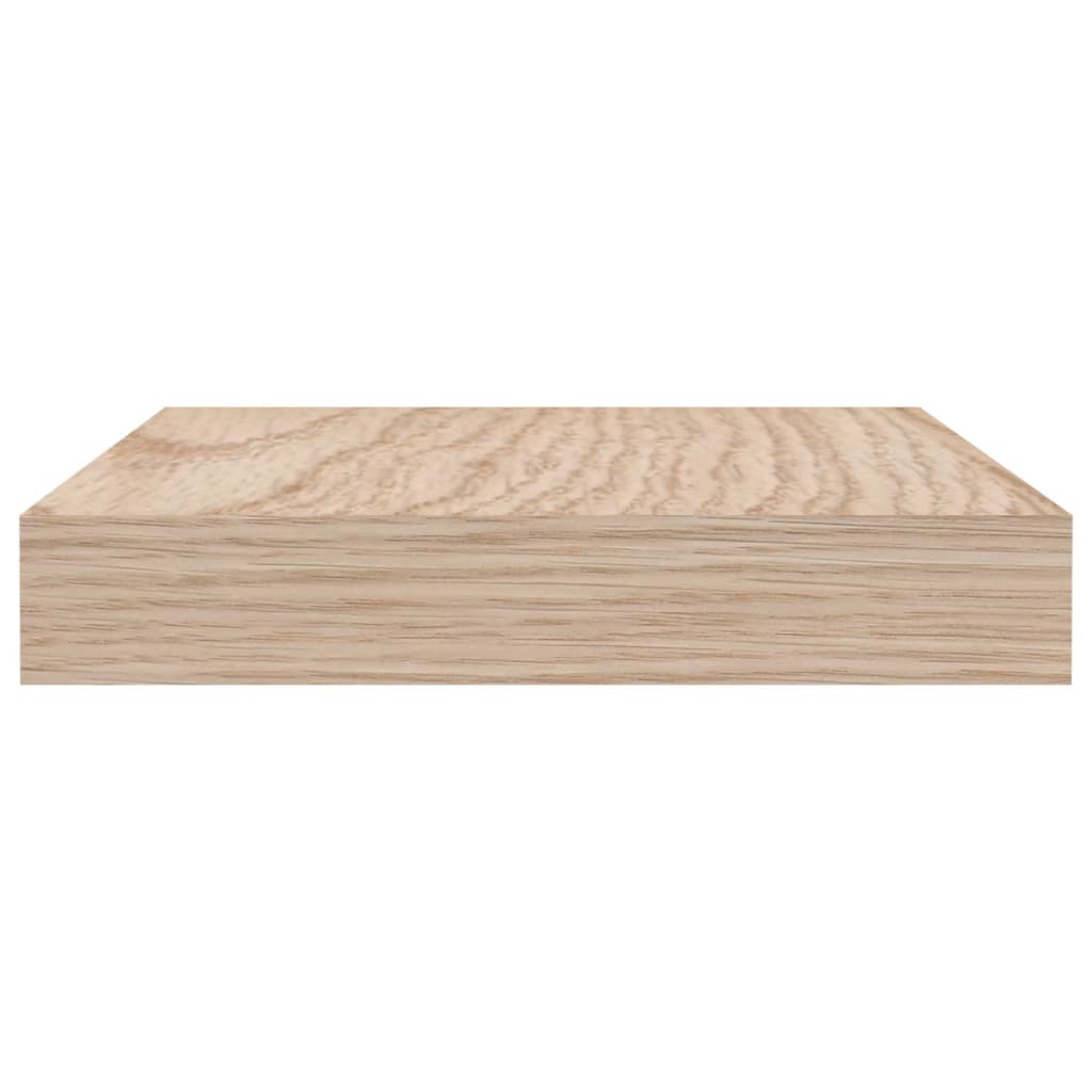 Wandschapppen 60X23,5X4 Cm Bewerkt Hout