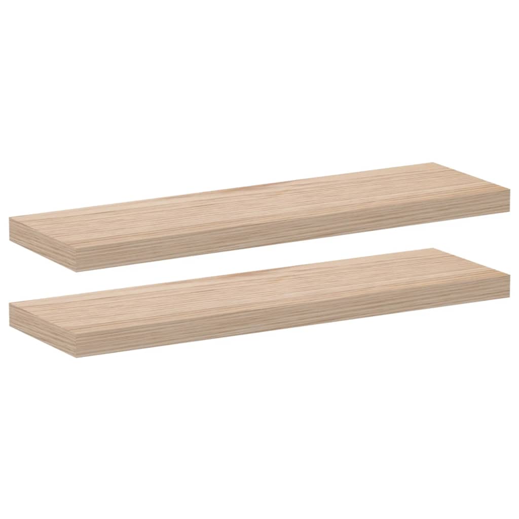 Wandschapppen 80X23,5X4 Cm Bewerkt Hout