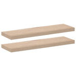Wandschapppen 80X23,5X4 Cm Bewerkt Hout
