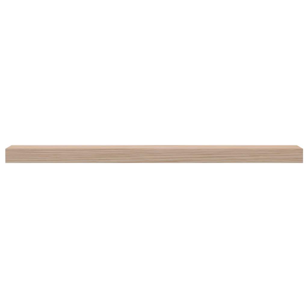 Wandschapppen 80X23,5X4 Cm Bewerkt Hout