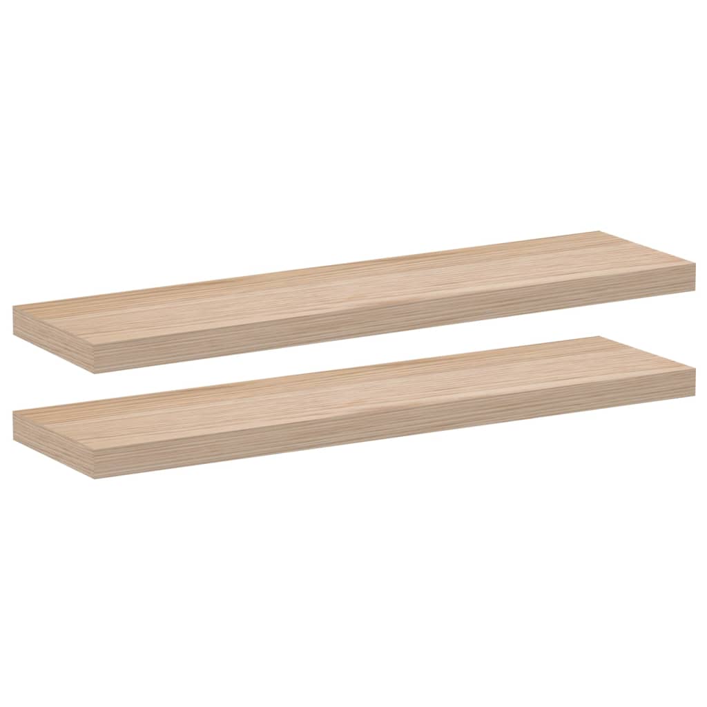 Wandschapppen 90X23,5X4 Cm Bewerkt Hout