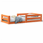 Bedframe Zonder Matras Massief Grenenhout