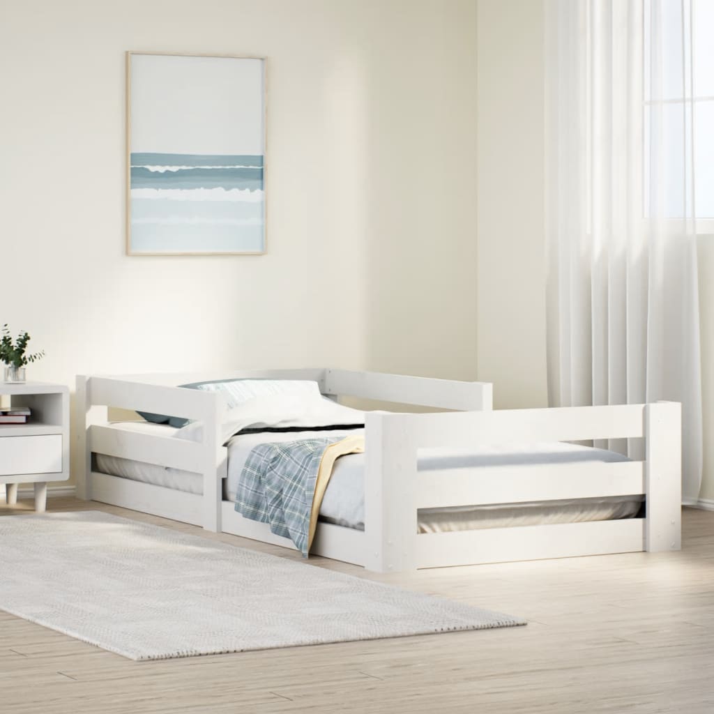 Bedframe Zonder Matras Massief Grenenhout