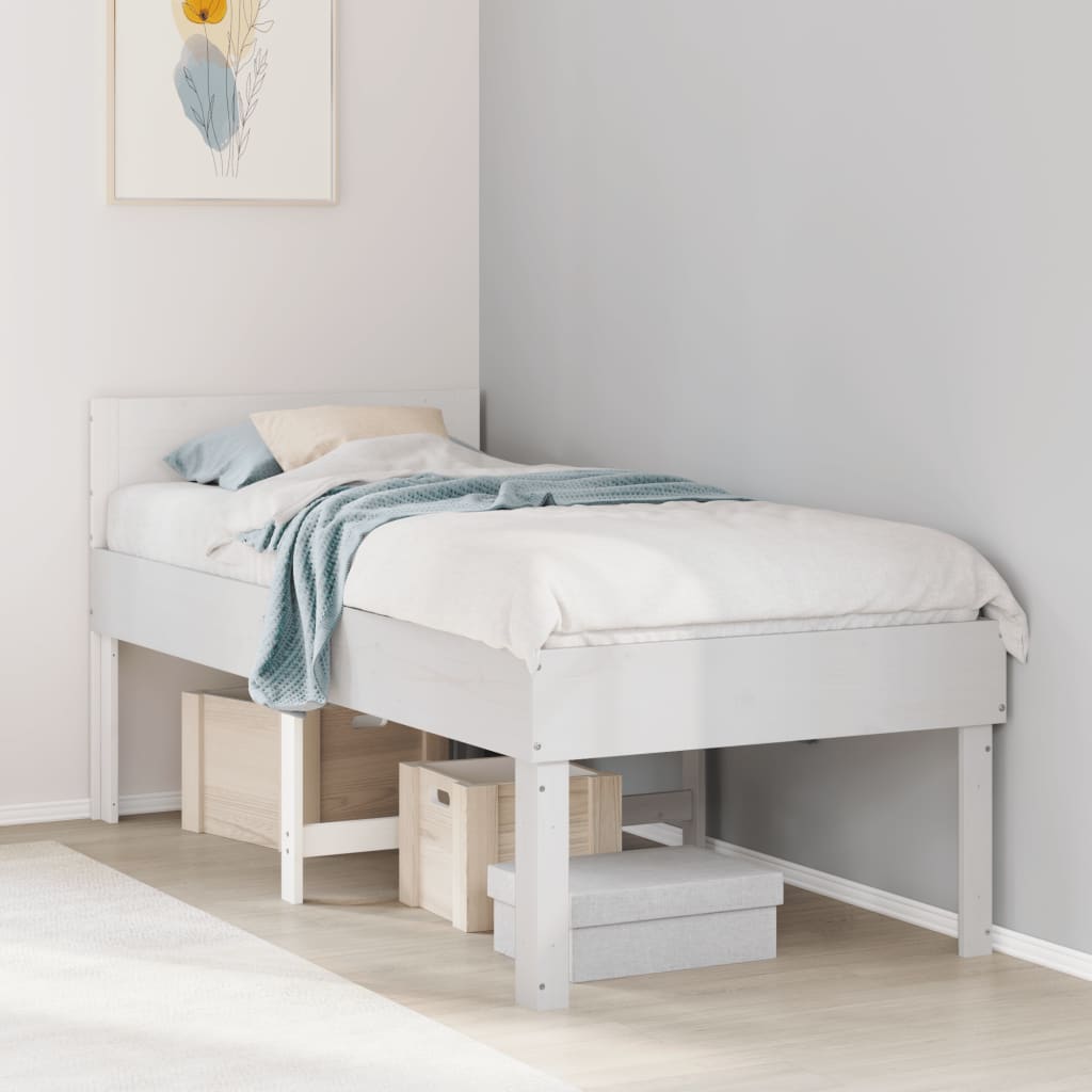 Bedframe Zonder Matras Massief Grenenhout