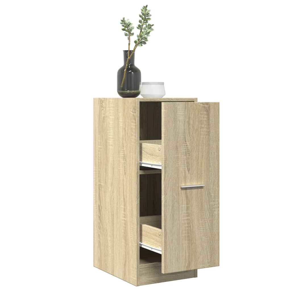 Apothekerskast 30X41X144,5 Cm Bewerkt Hout