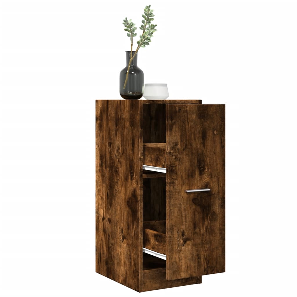 Apothekerskast 30X41X144,5 Cm Bewerkt Hout