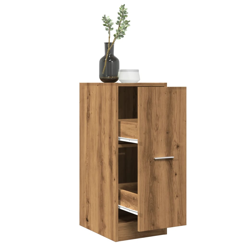 Apothekerskast 30X41X144,5 Cm Bewerkt Hout