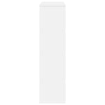 Boekenkast 100X33X125,5 Cm Bewerkt Hout