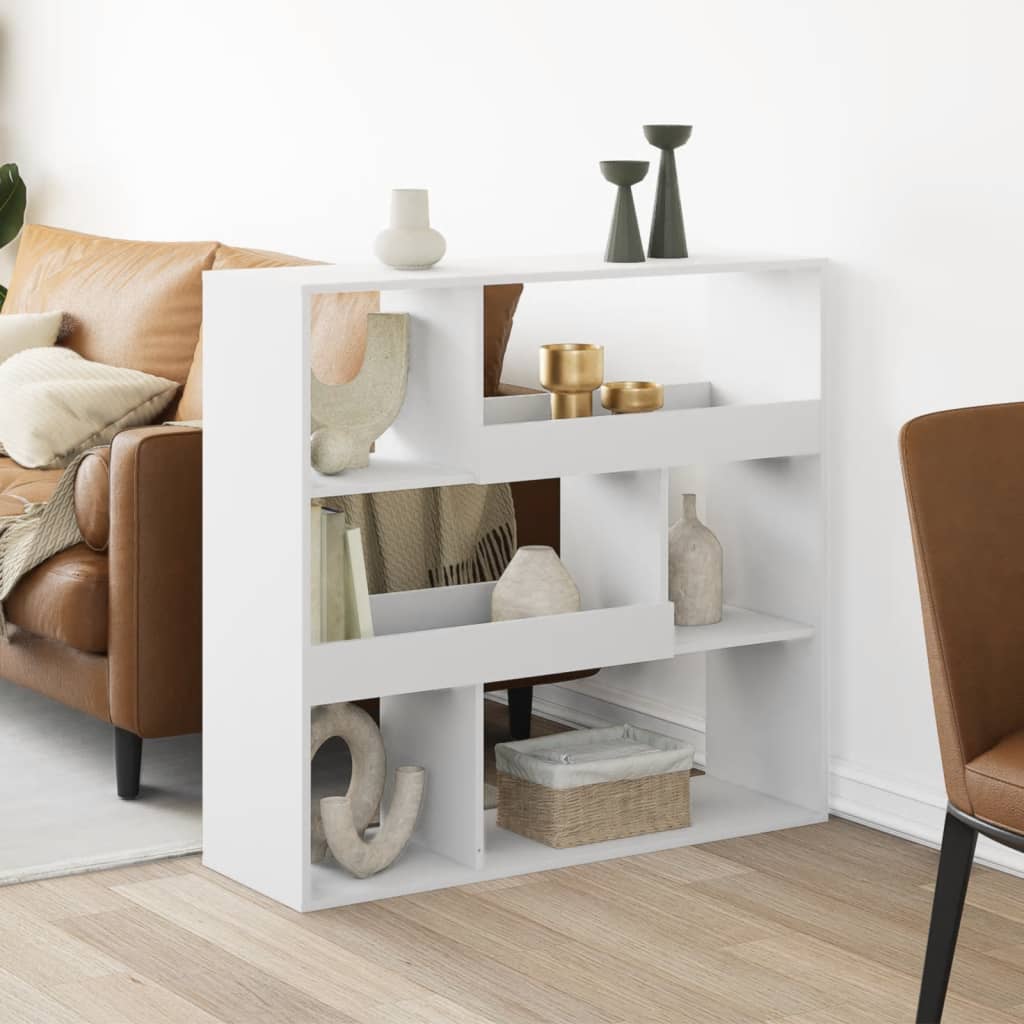 Kamerscherm 100X33X125,5 Cm Bewerkt Hout