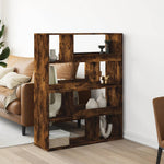 Kamerscherm 100X33X125,5 Cm Bewerkt Hout