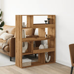 Kamerscherm 100X33X125,5 Cm Bewerkt Hout