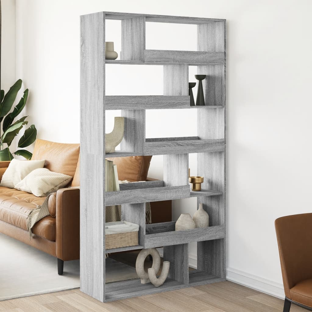 Kamerscherm 100X33X125,5 Cm Bewerkt Hout