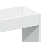 Hoge Kast 92X33X Bewerkt Hout Wit
