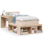 Bedframe Zonder Matras Massief Grenenhout
