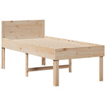 Bedframe Zonder Matras Massief Grenenhout