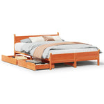 Bedframe Zonder Matras Massief Grenenhout