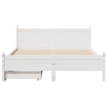 Bedframe Zonder Matras Massief Grenenhout