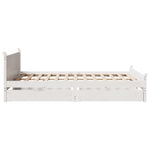 Bedframe Zonder Matras Massief Grenenhout