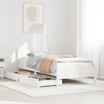 Bedframe Zonder Matras Massief Grenenhout