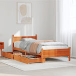 Bedframe Zonder Matras Massief Grenenhout