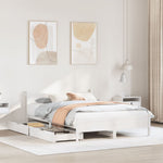 Bedframe Zonder Matras Massief Grenenhout